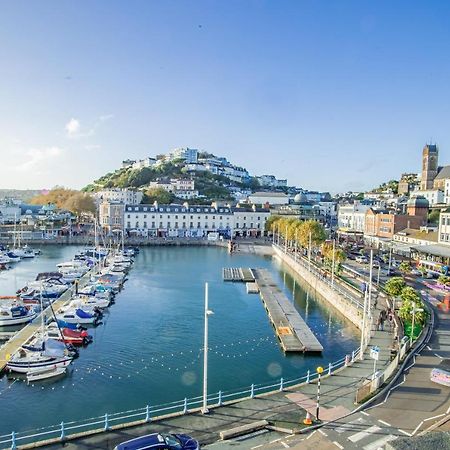 Elegant Fresh Spacious Two Bed Apartment - Juliet Balcony - Sea, Marina, Harbour Views, English Riviera Clock Tower Torquay Ngoại thất bức ảnh