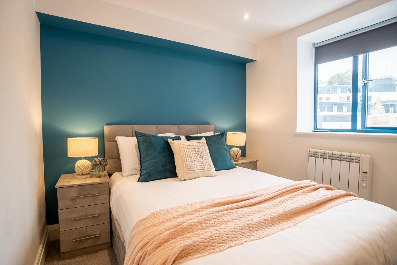 Elegant Fresh Spacious Two Bed Apartment - Juliet Balcony - Sea, Marina, Harbour Views, English Riviera Clock Tower Torquay Ngoại thất bức ảnh
