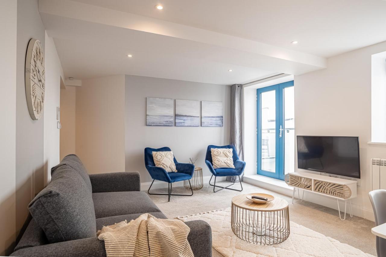Elegant Fresh Spacious Two Bed Apartment - Juliet Balcony - Sea, Marina, Harbour Views, English Riviera Clock Tower Torquay Ngoại thất bức ảnh