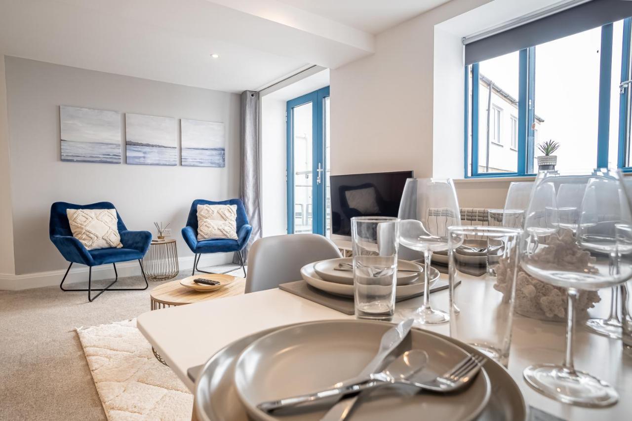 Elegant Fresh Spacious Two Bed Apartment - Juliet Balcony - Sea, Marina, Harbour Views, English Riviera Clock Tower Torquay Ngoại thất bức ảnh